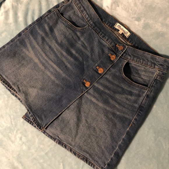 Madewell Jean mini skirt - Picture 2 of 5